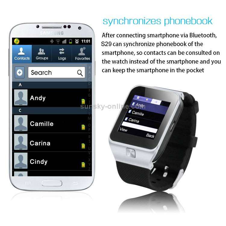 S29 GSM Smart Watch