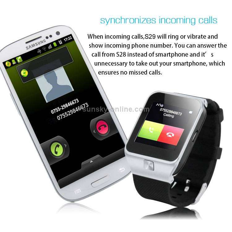 S29 GSM Smart Watch