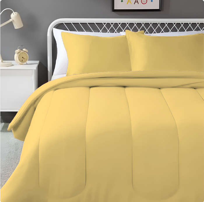 3-Piece Soft Reverse Touch Quilt Set