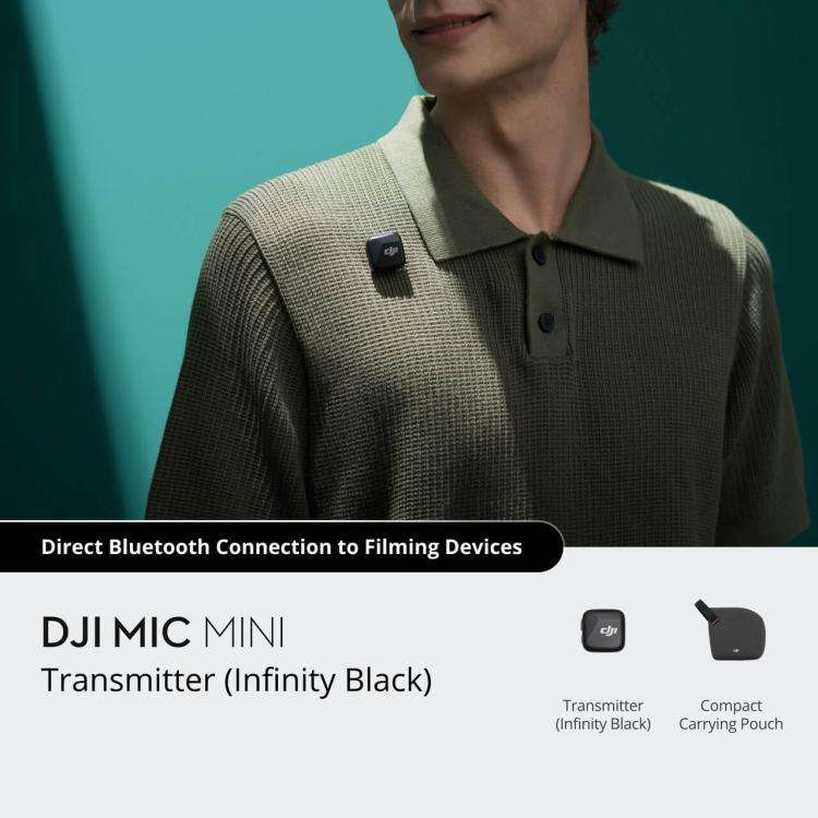 Original DJI Mic Mini Transmitter(Black)