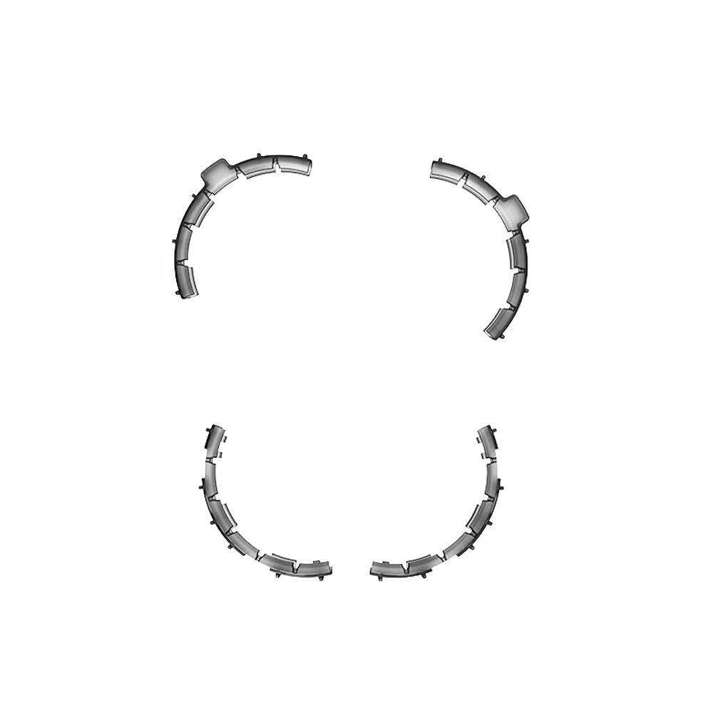 DJI Flip CYNOVA FL-FZT-CY Paddle Impact Protectors (Translucent Black)