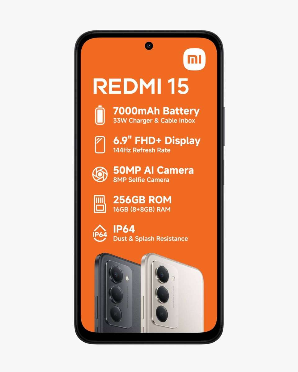 Xiaomi Redmi 15 256GB Midnight Black