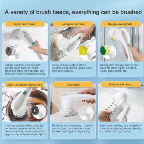 Rechargeable Magic Cleaning Brush
