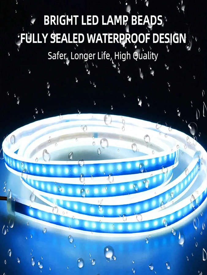 Car LED Hood Light - Universal Daytime Running - White