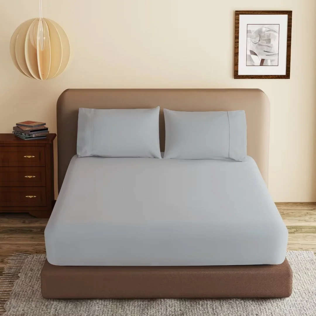 Fitted Sheet & Pillowcase Set! - Grey