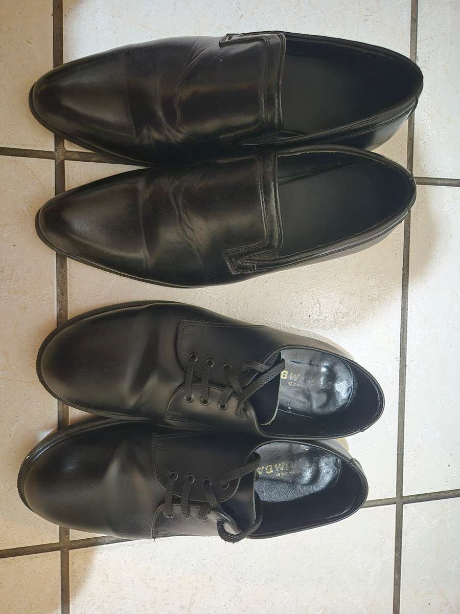 MENS FORMAL SHOES TWO PAIRS