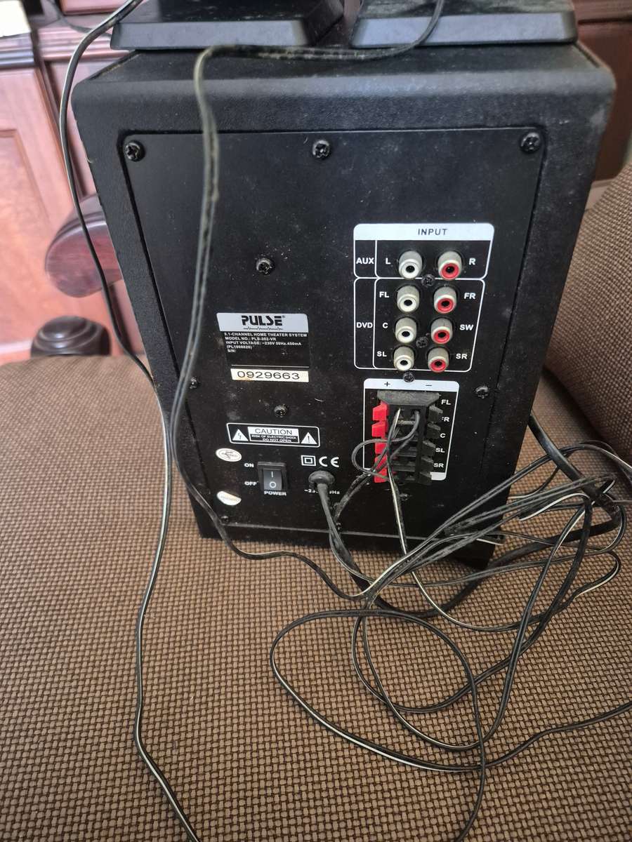 Pulse sub and speakers