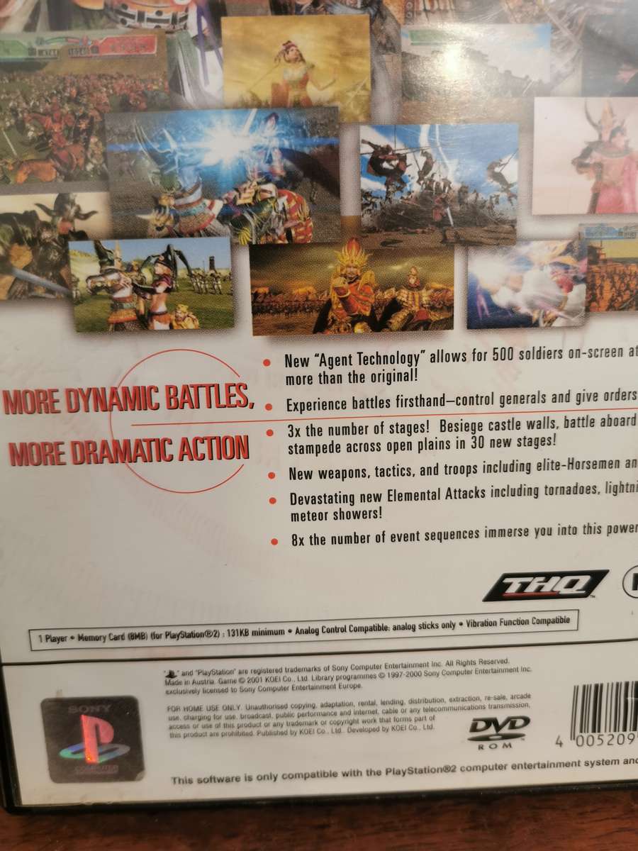 Rare on PlayStation 2 - Kessen II Complete with Booklet