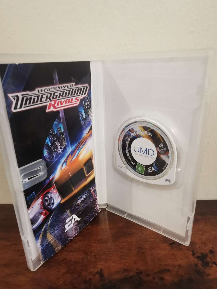 Need for Speed Underground Rivals on PSP with Booklet