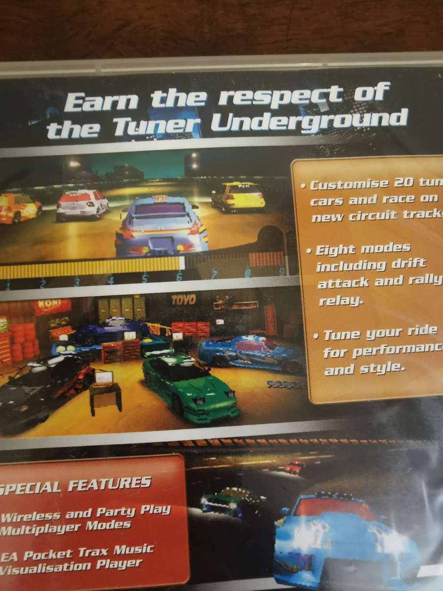 Need for Speed Underground Rivals on PSP with Booklet