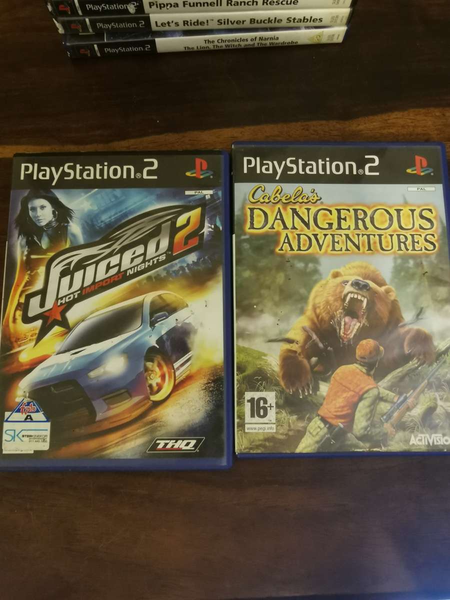 Massive Collection of PlayStation 2 Games with a Memory Card and Original Remote