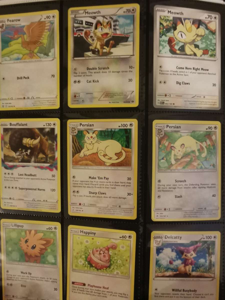 Pokémon Cards in Binders - All Individual and Original x600
