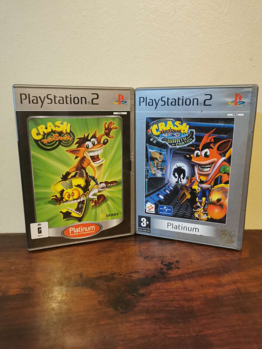 Crash Bandicoot Combo on PlayStation 2 with Booklets