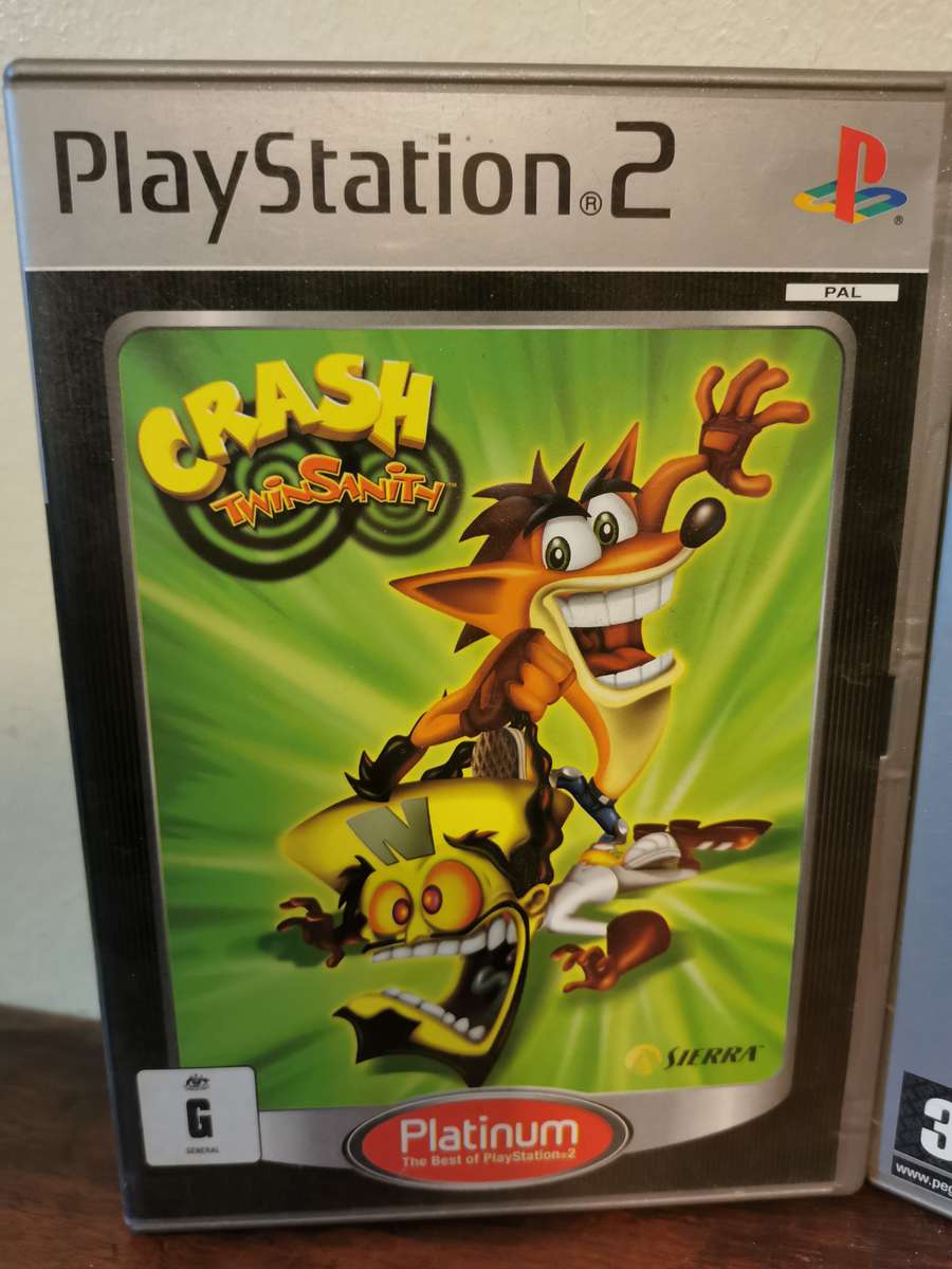 Crash Bandicoot Combo on PlayStation 2 with Booklets