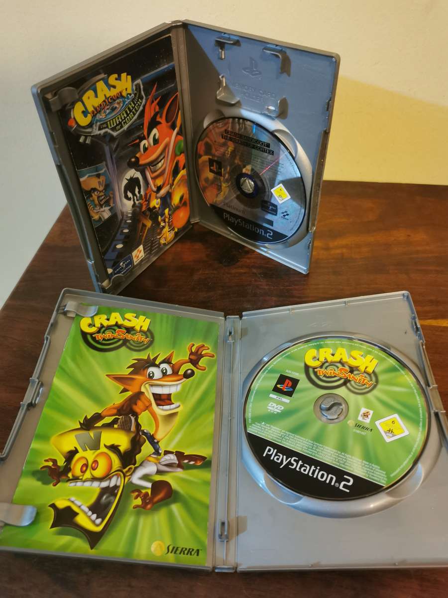 Crash Bandicoot Combo on PlayStation 2 with Booklets