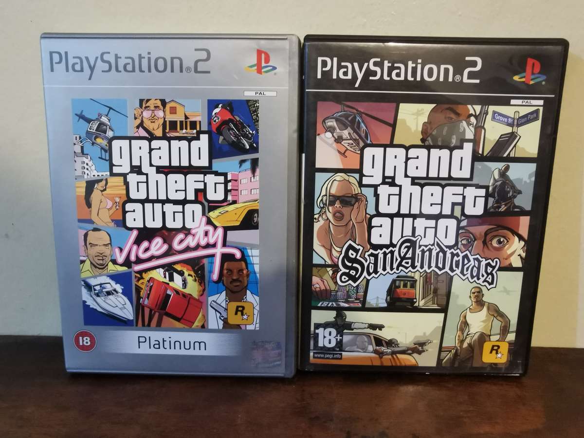 Grand Theft Auto Combo for PlayStation 2 with Booklets