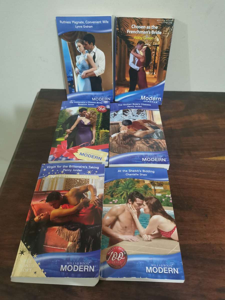 Mills and Boon Modern Romance Series x6 books