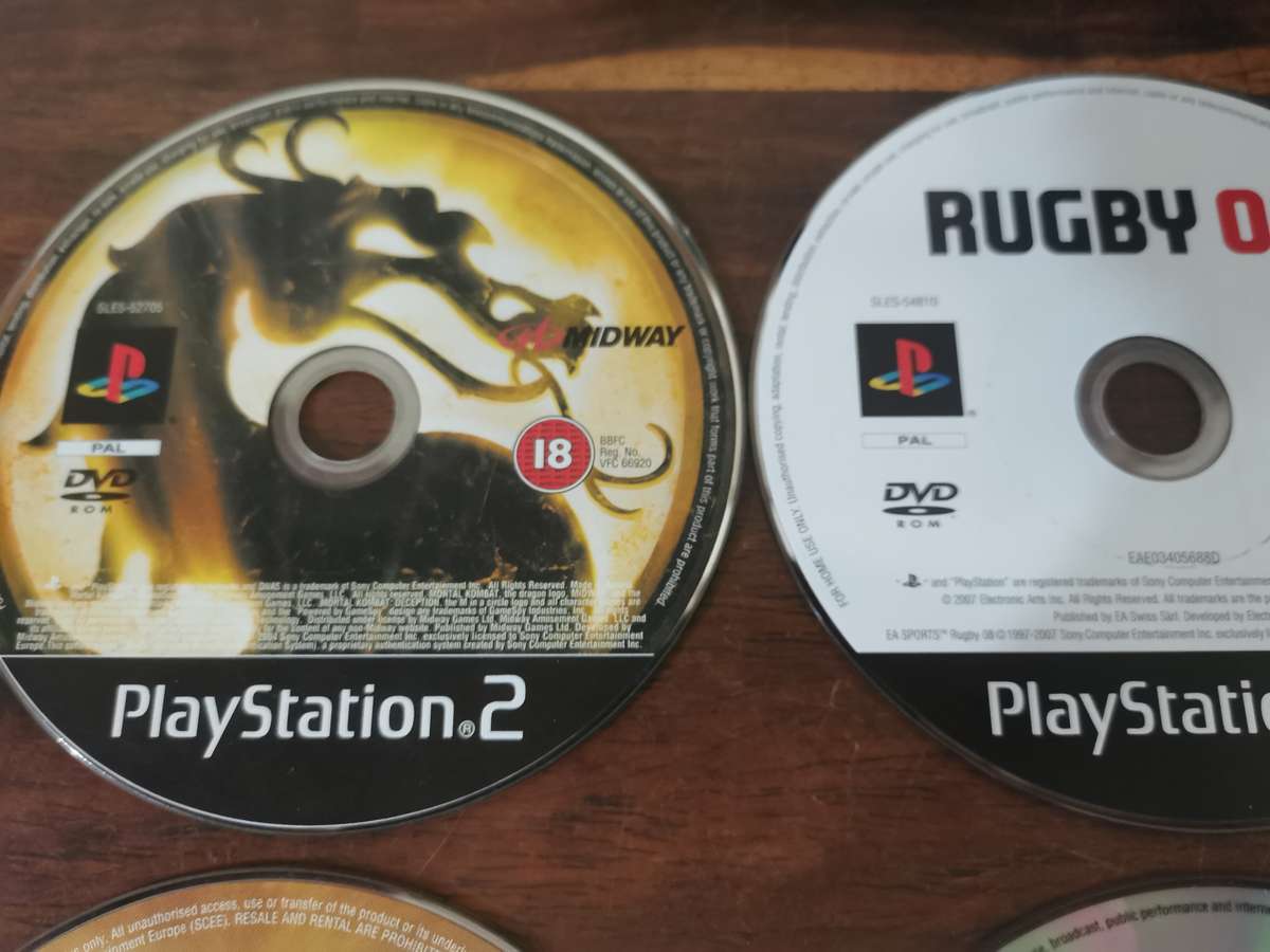 PlayStation 2 Fat Console with Games