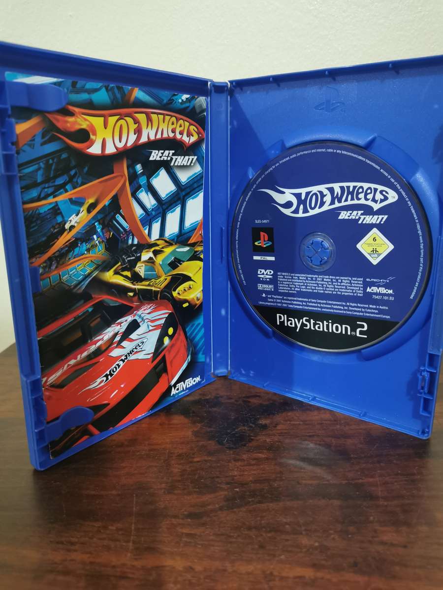 Hot Wheels - Beat That! on PlayStation 2 with Booklet