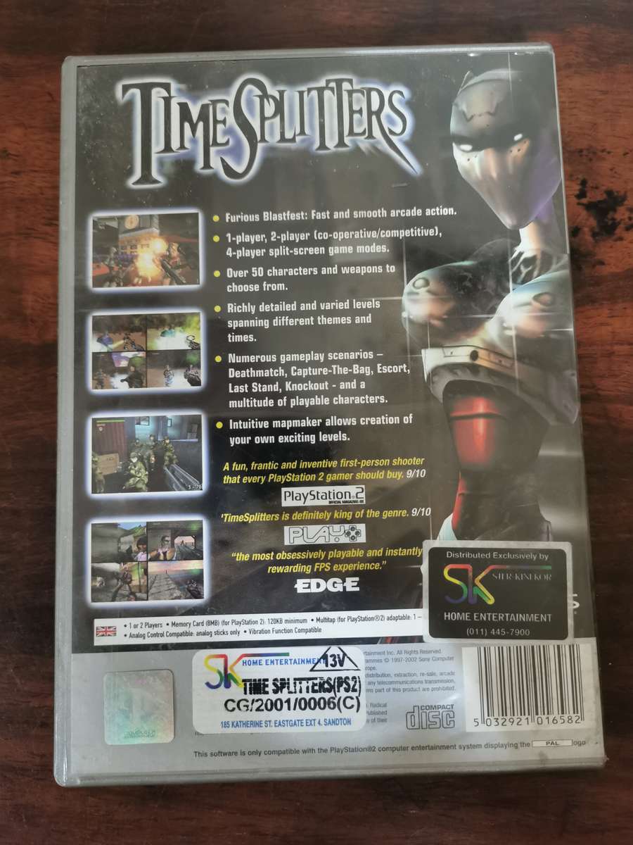 Time Splitters on PlayStation 2