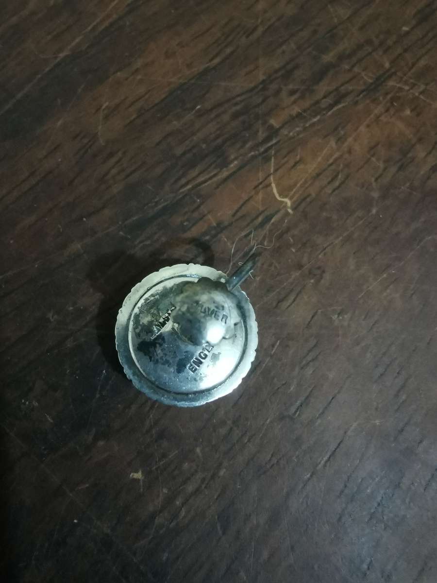 Antique Sterling Silver Earrings Made in England