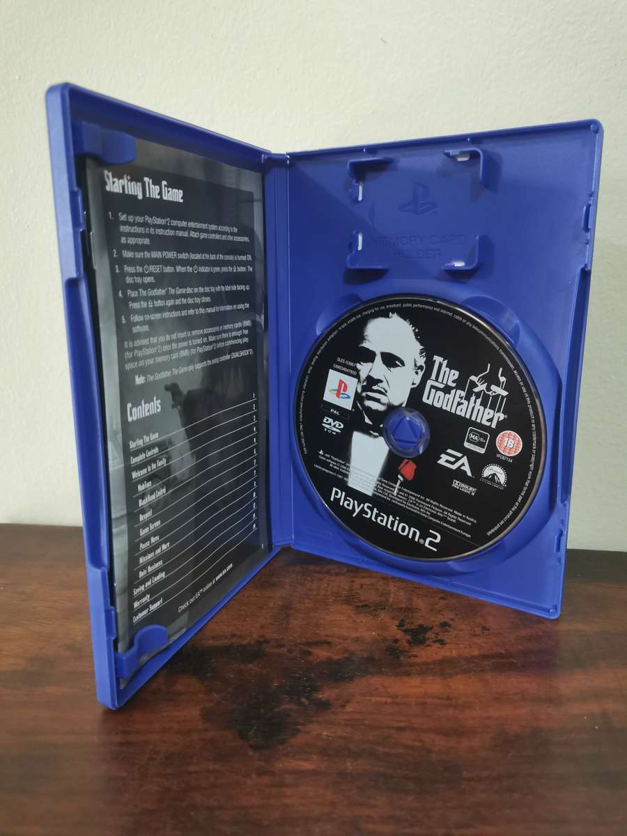The Godfather on PlayStation 2 with Booklet
