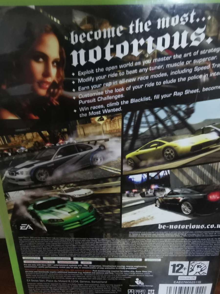 Need for Speed: Most Wanted on Xbox 360 with Booklet