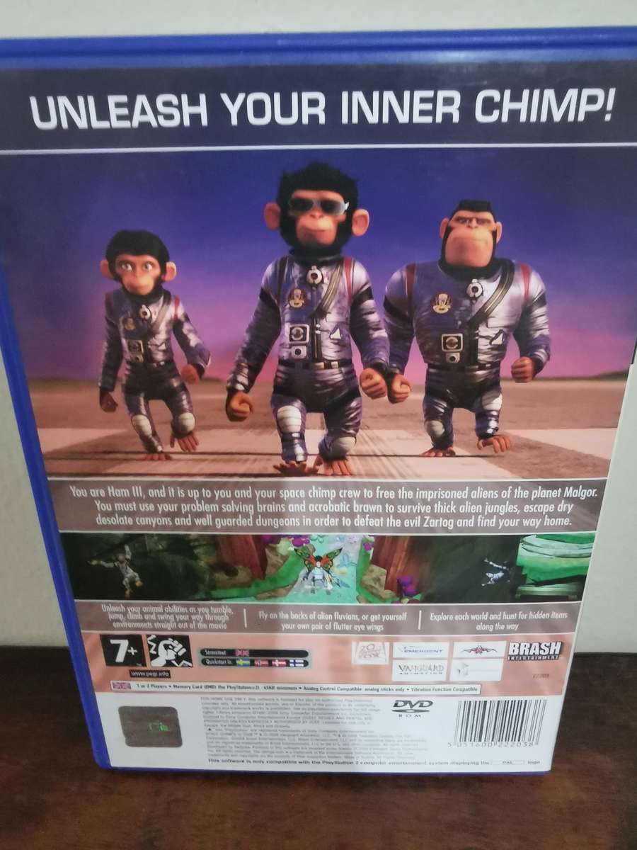 Space Chimps on PlayStation 2 with Booklet