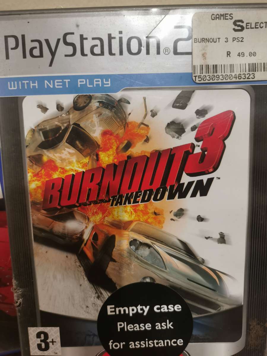Burnout Combo on PlayStation 2 with Booklets