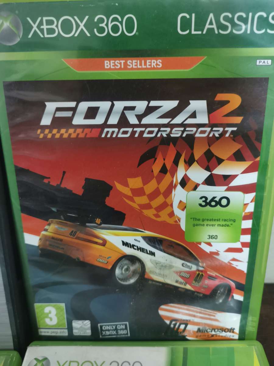 Rare Forza Motorsport Game Collection on Xbox 360 with Booklets