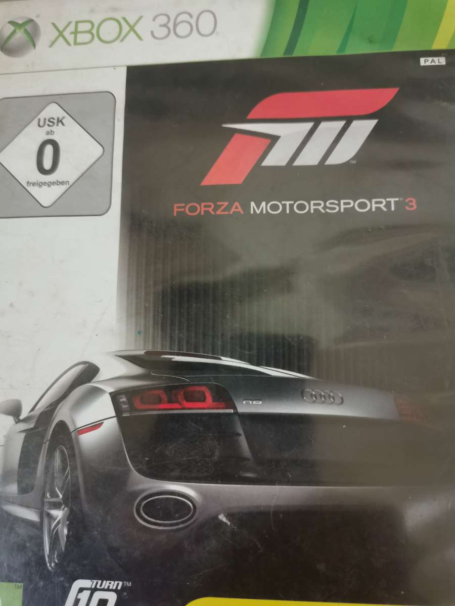Rare Forza Motorsport Game Collection on Xbox 360 with Booklets