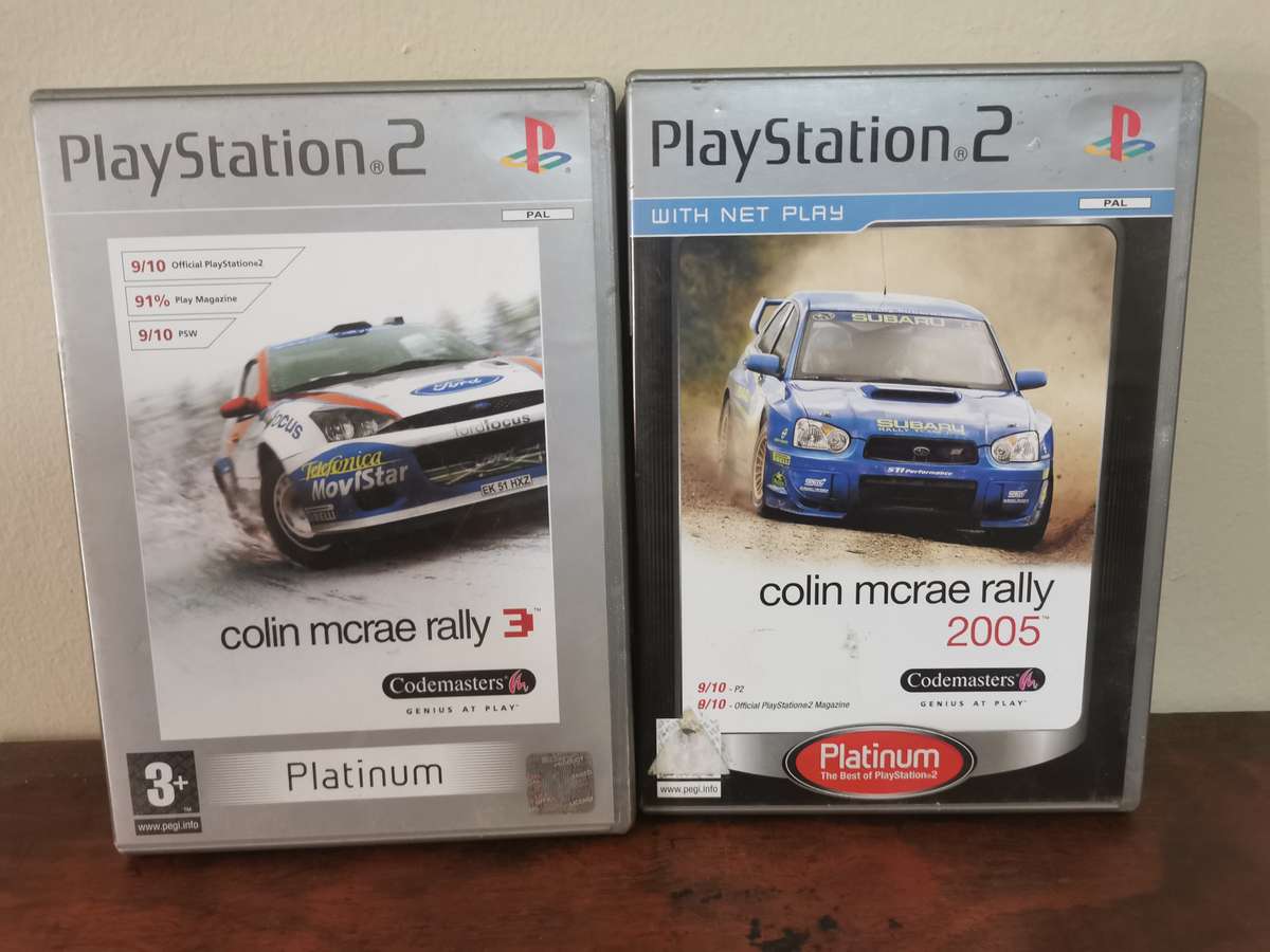Colin McRae Rally Combo on PlayStation 2 with Booklets