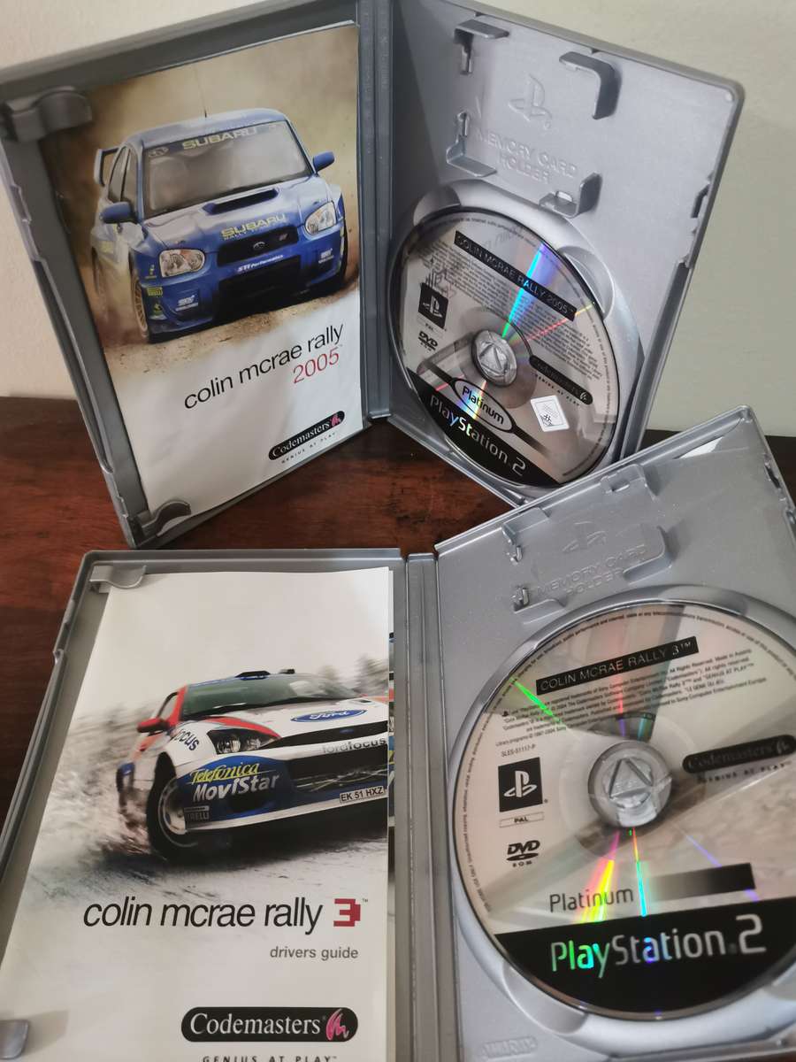 Colin McRae Rally Combo on PlayStation 2 with Booklets
