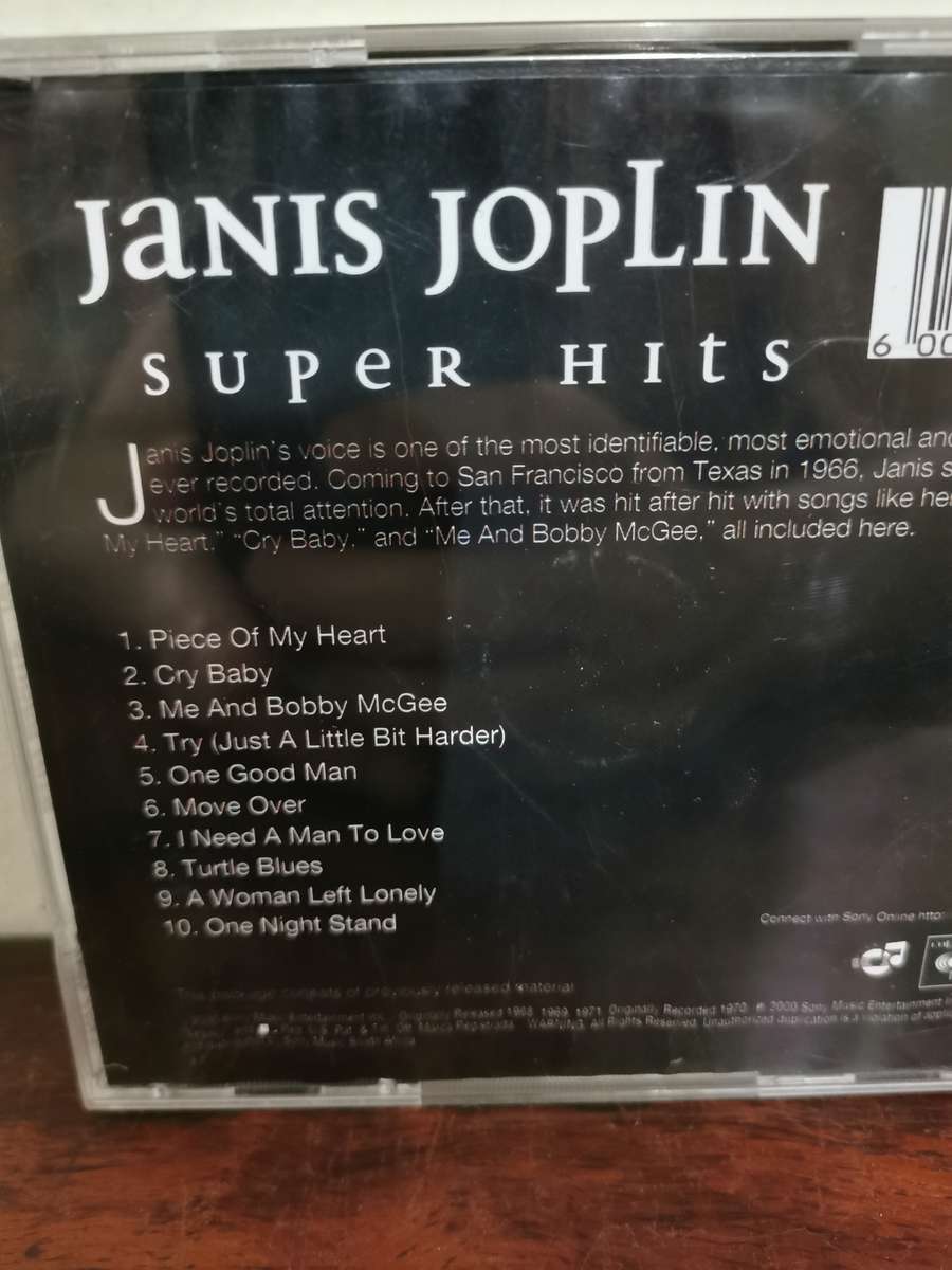 Janis Joplin Super Hits CD