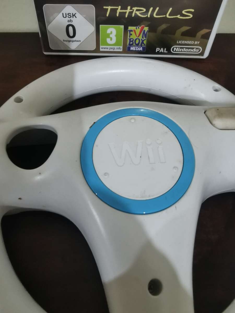 Nintendo Wii Steering Wheel and Jeep Thrills