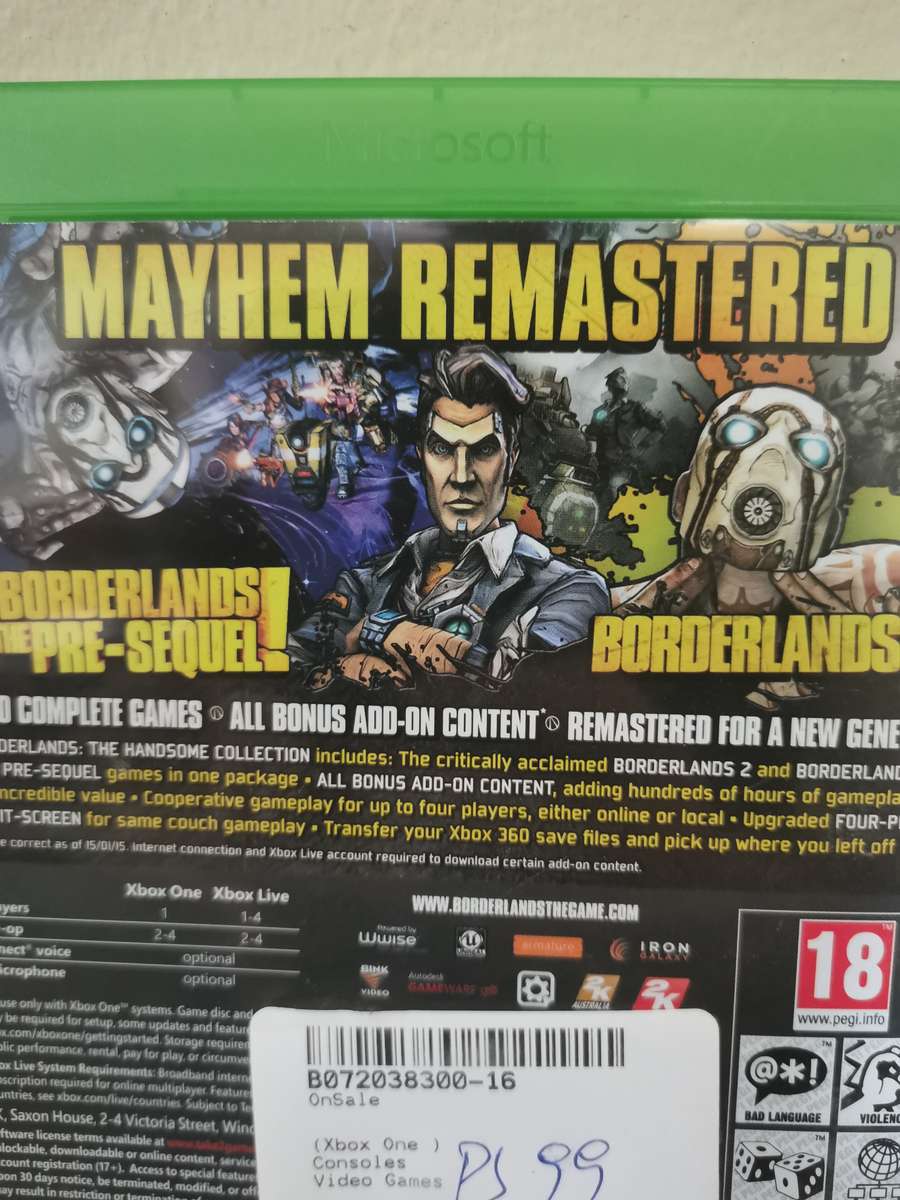 Borderlands on Xbox One