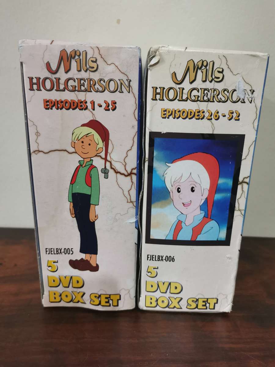 Very Rare Nils Holgerson DVD Box Set