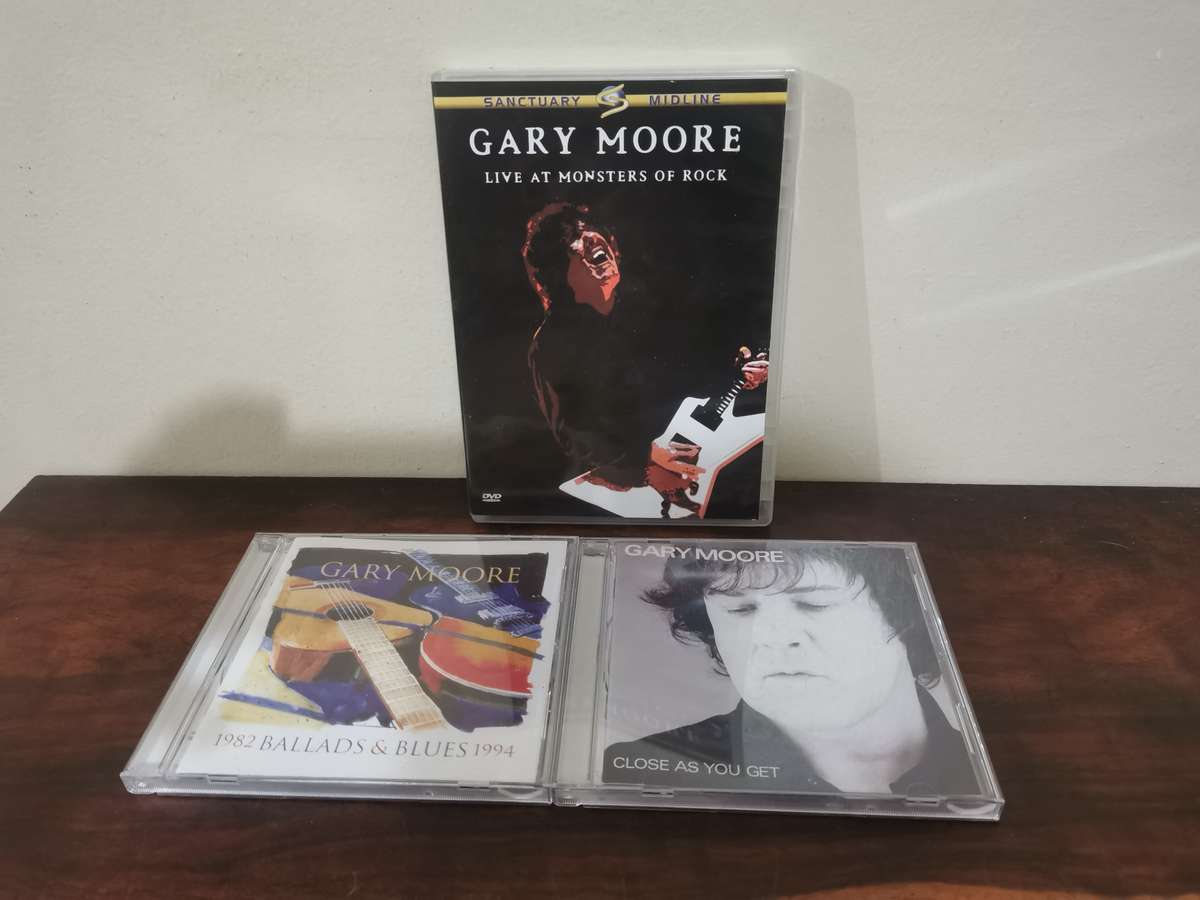 Gary Moore Music DVD and CD Combo