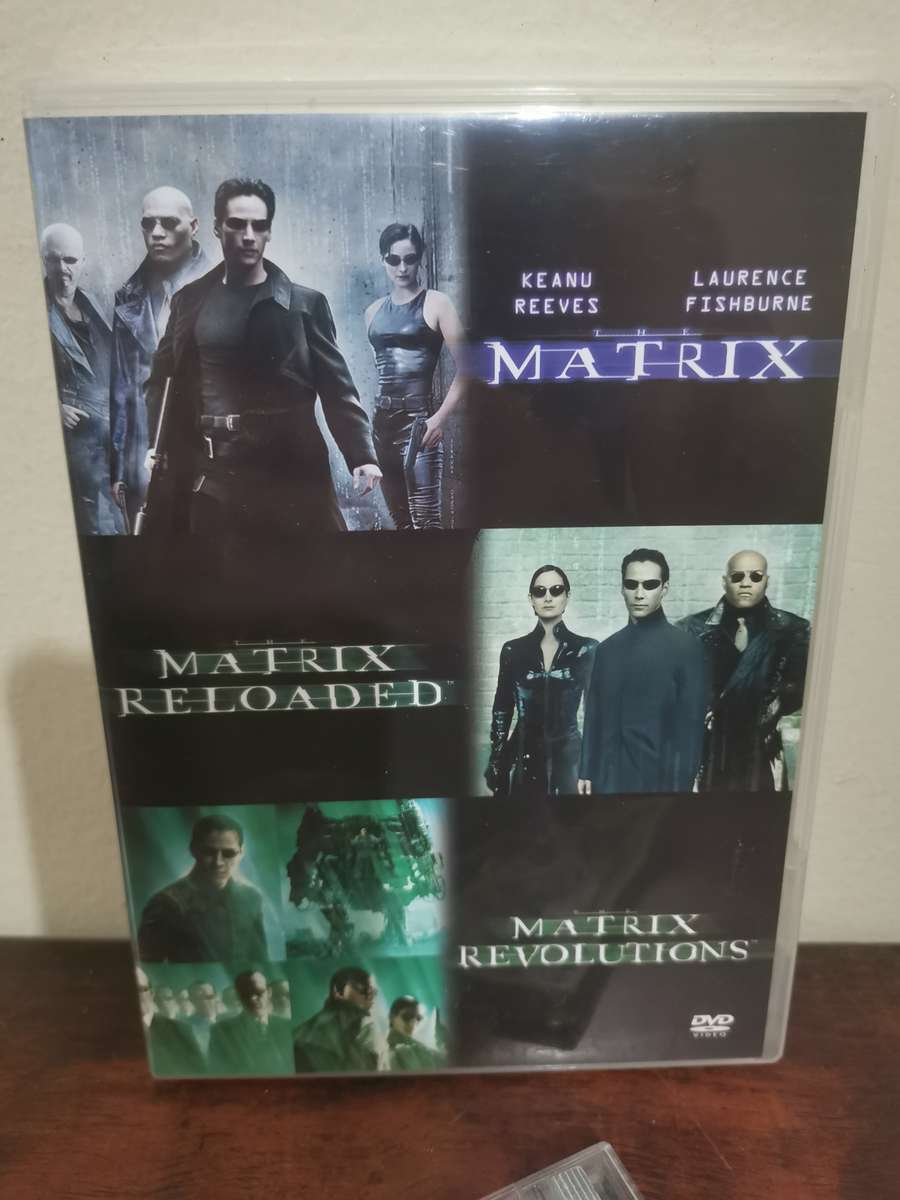 The Matrix Trilogy on DVD with CD Soundtrack