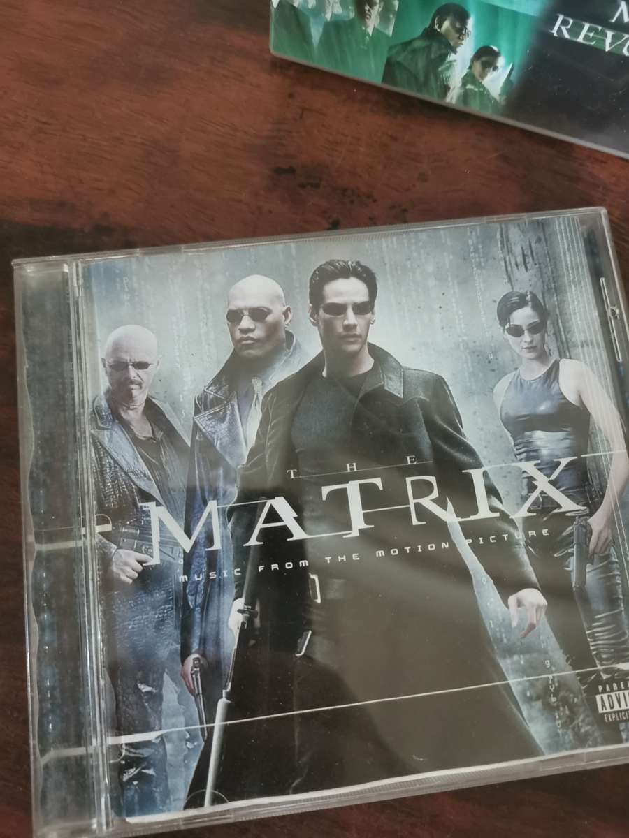 The Matrix Trilogy on DVD with CD Soundtrack