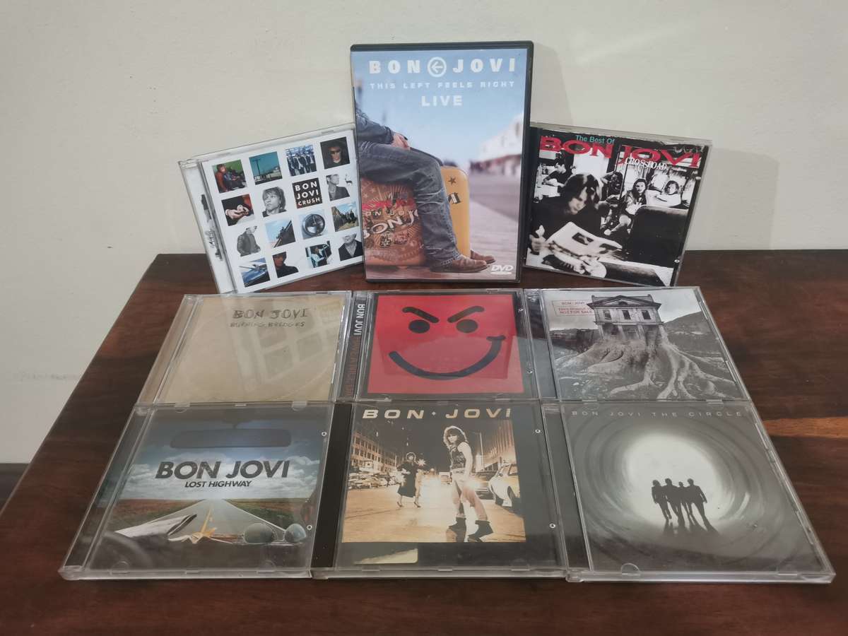 Massive Bon Jovi Music DVD and CD Collection