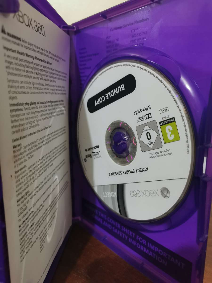 Xbox 360 Kinect Game Selection