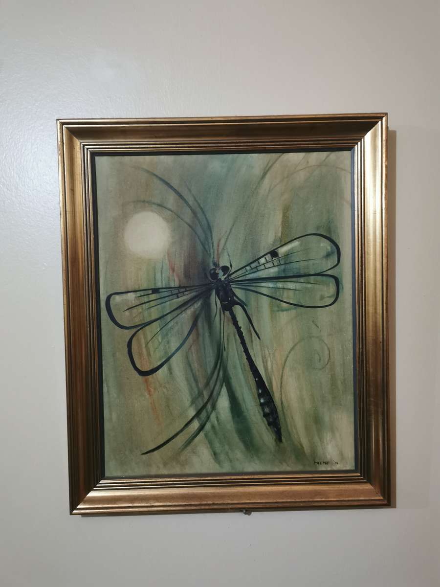 1974 Milne Painting - Original and Signed (59cmx69cm)