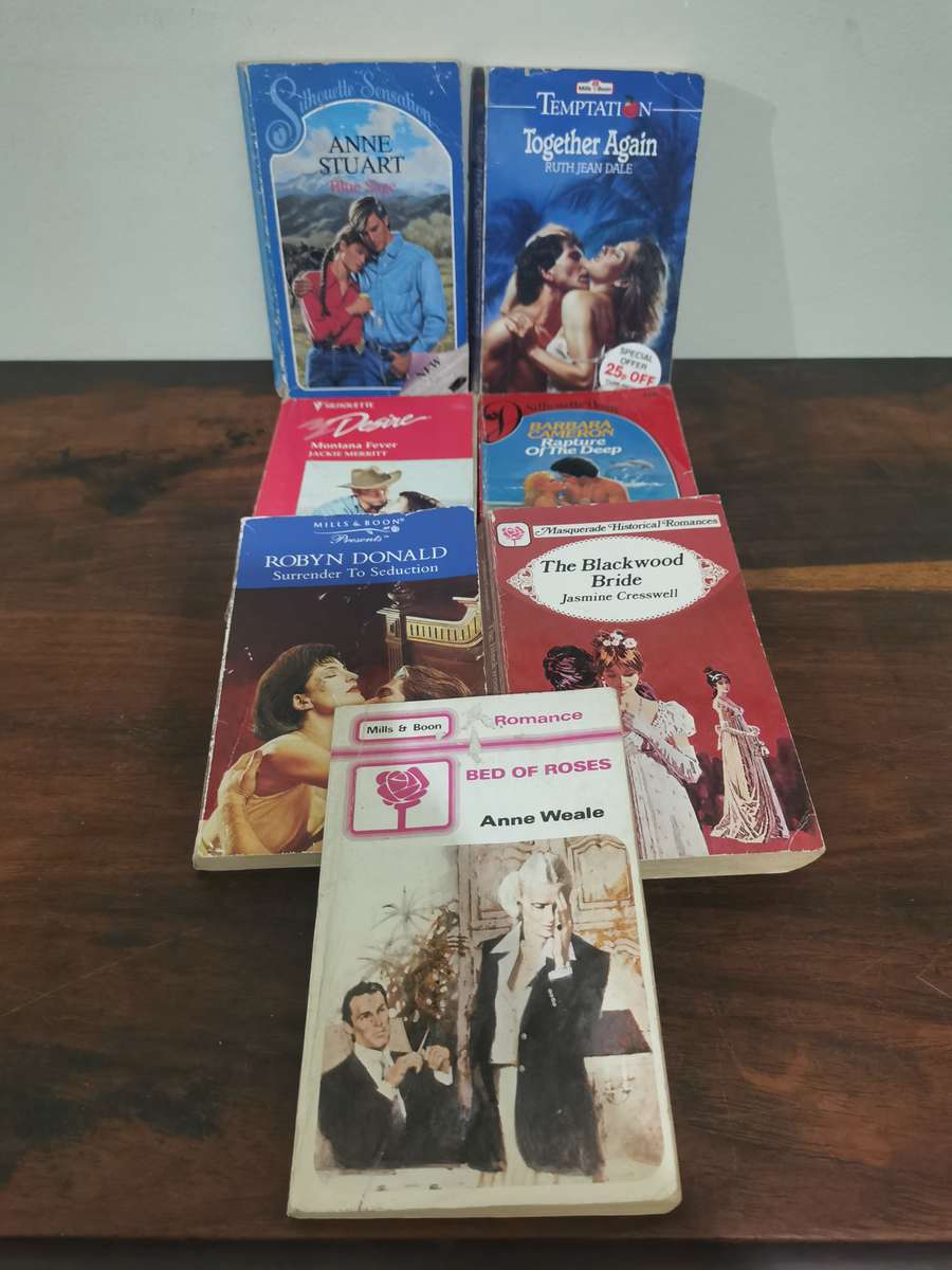 Vintage Romance-Fiction Novel Collection
