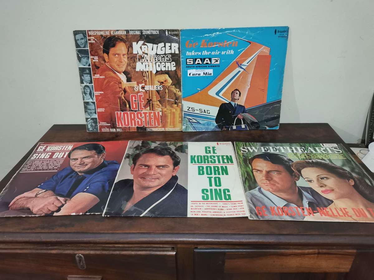 Rare Ge Korsten LP Collection