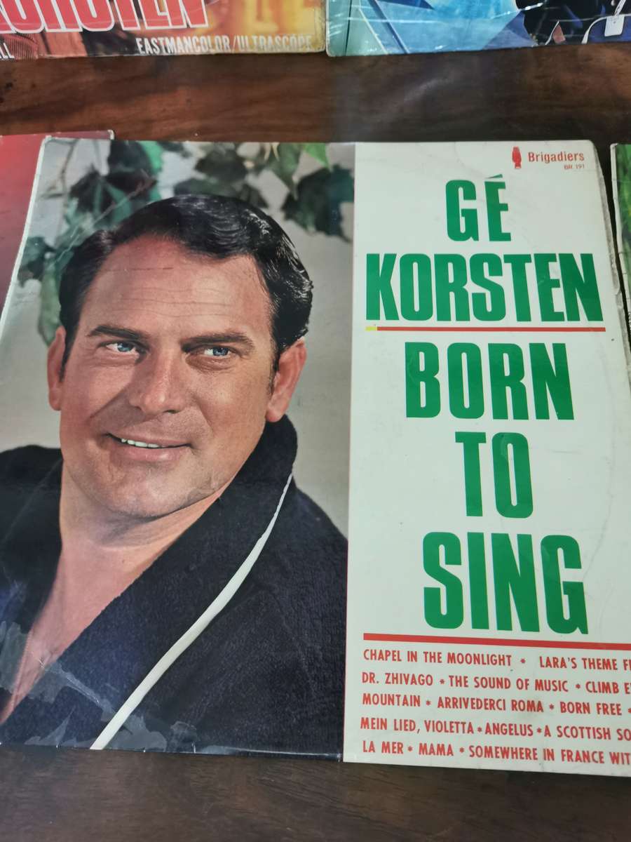Rare Ge Korsten LP Collection