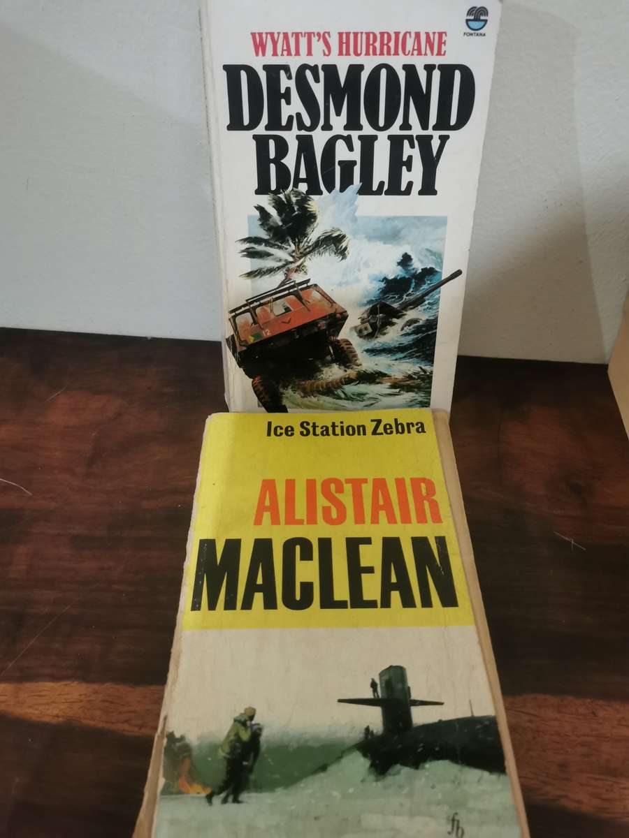 Vintage Action Novel Selection x11