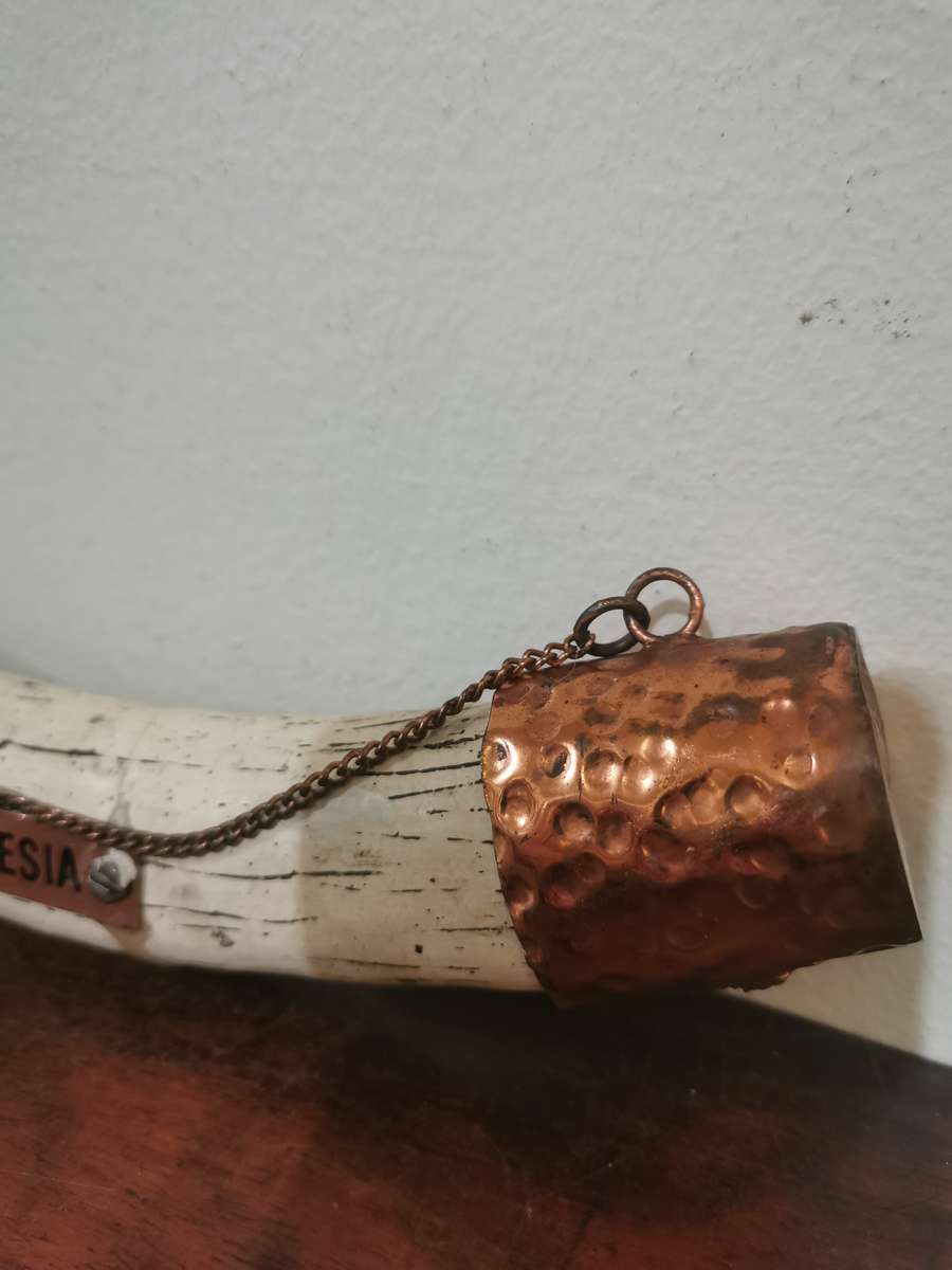 Stunning Wall Art from Rhodesia in Copper and Wood