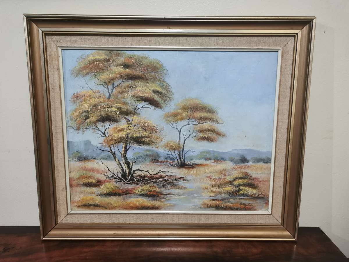 Gorgeous Original Art Piece Signed by the Artist 56cmx47cm