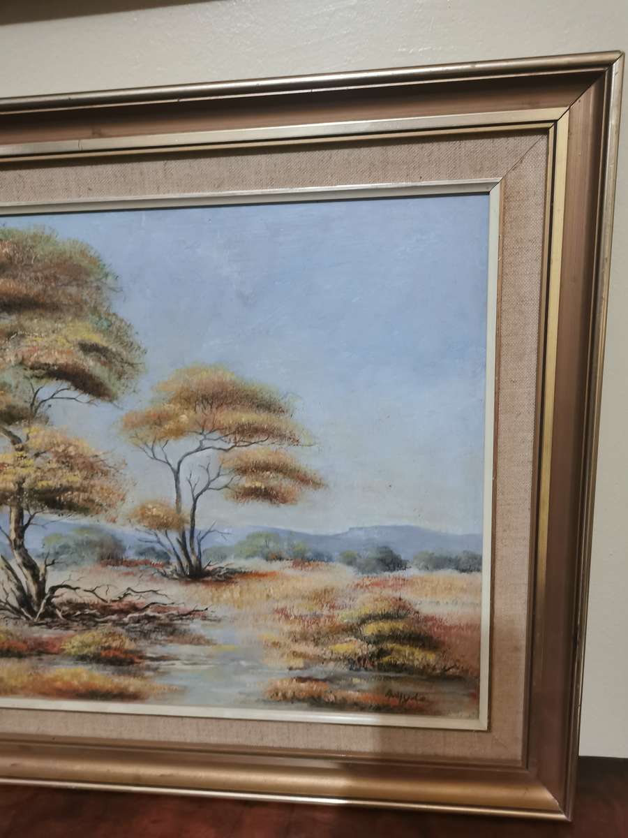 Gorgeous Original Art Piece Signed by the Artist 56cmx47cm